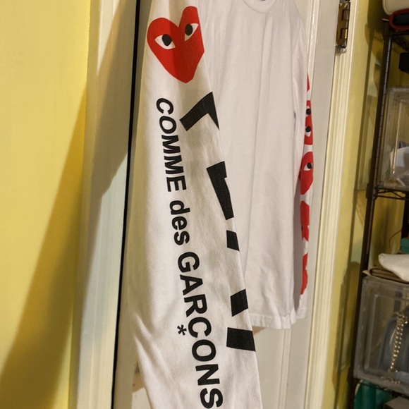 Comme des Garçons Play Crewneck Long-Sleeved T-Shirt - Picture 5 of 7